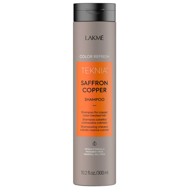 Lakme Teknia Saffron Copper Shampoo Refresh szampon odświeżający kolor do włosów miedzianych 300ml