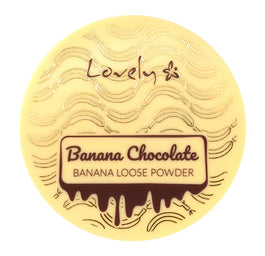 Lovely Banana Chocolate Loose Powder bananowo-czekoladowy puder sypki do twarzy 8g