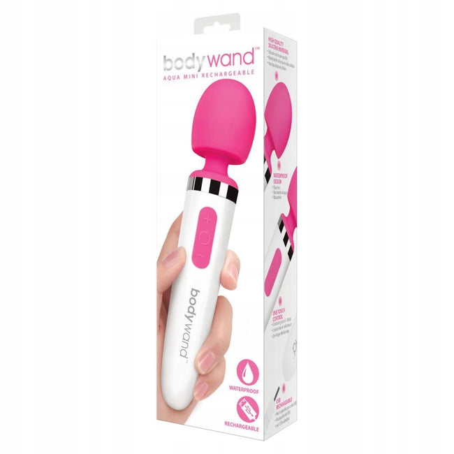 Bodywand Aqua Mini Rechargeable Wand Massager mini masażer typu wand Pink