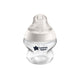 Tommee Tippee Closer To Nature butelka do karmienia ze smoczkiem silikonowym przepływ wolny 0m+ 150ml