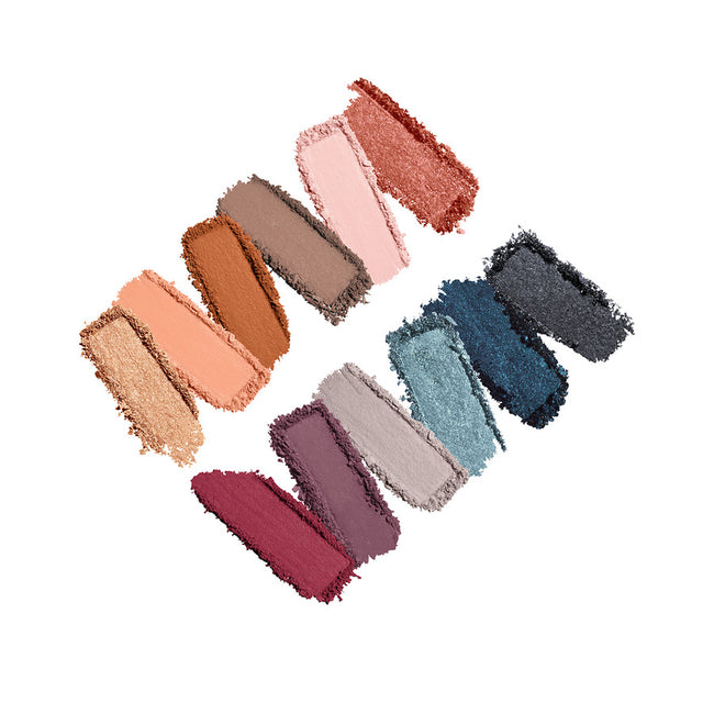 KIKO Milano Cult Colours Eyeshadow Palette paleta 12 łatwych do rozcierania cieni w wyszukanych odcieniach 01 Matte Revolution 12g