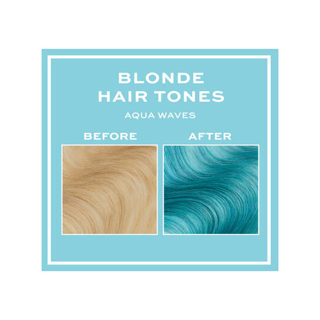 Revolution Hair Tones For Blondes balsam koloryzujący do włosów blond Aqua Waves 150ml