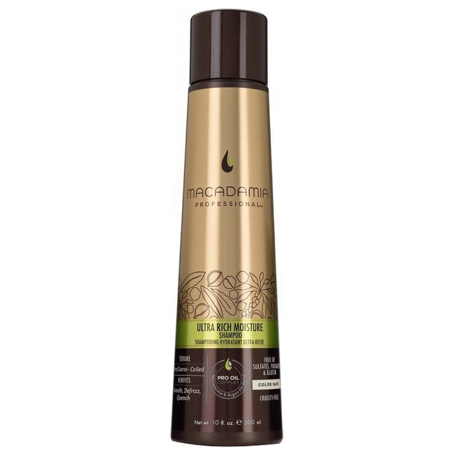 Macadamia Professional Ultra Rich Moisture Shampoo nawilżający szampon do włosów grubych 300ml
