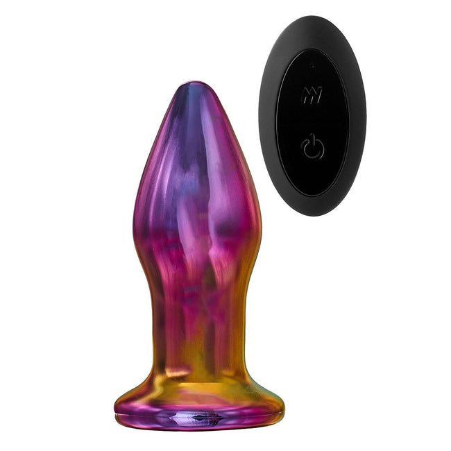 Dream Toys Glamour Glass Remote Vibe Plug szklany korek analny