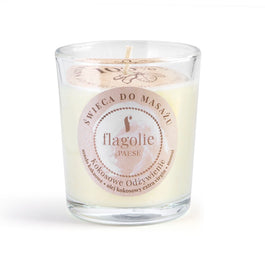 Flagolie Mała świeca do masażu Kokosowe Odżywienie 70g