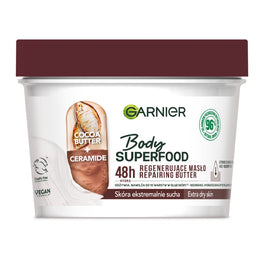 Garnier Body Superfood Cocoa regenerujące masło z masłem kakaowym i ceramidami 380ml