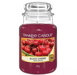 Yankee Candle Świeca zapachowa duży słój Black Cherry 623g