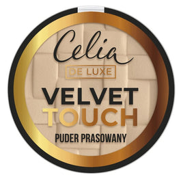 Celia De Luxe Velvet Touch puder prasowany 103 Sandy Beige 9g