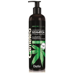 Cameleo Green Hair Care odświeżający szampon z olejem konopnym do włosów niesfornych 250ml