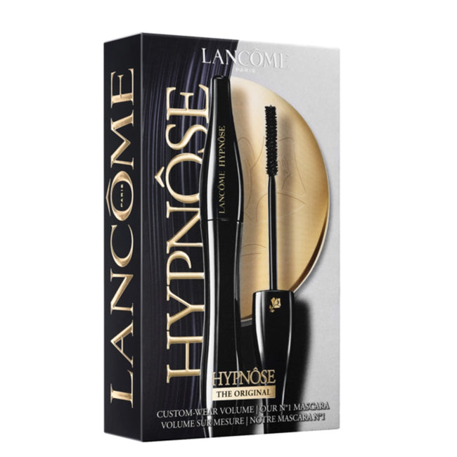 Lancome Hypnose Mascara Gift Set zestaw tusz do rzęs 01 Noir Hypnotic 6.2ml + serum do twarzy 10ml + krem pod oczy 5ml