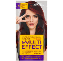 Joanna Multi Effect Color szamponetka koloryzująca 05 Porzeczkowa Czerwień 35g