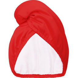 Glov Satin Towel Wrap dwustronny turban satynowy do włosów Red