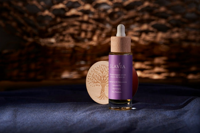 Slavia Wzmacniające serum olejowe do twarzy Ujędrnienie & Odżywienie 30ml