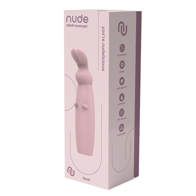 Dream Toys Nude Hazel Rabbit Massager wibrator w kształcie królika