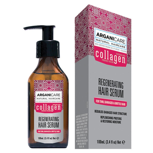 Arganicare Collagen serum regenerujące do cienkich i łamliwych włosów 400ml