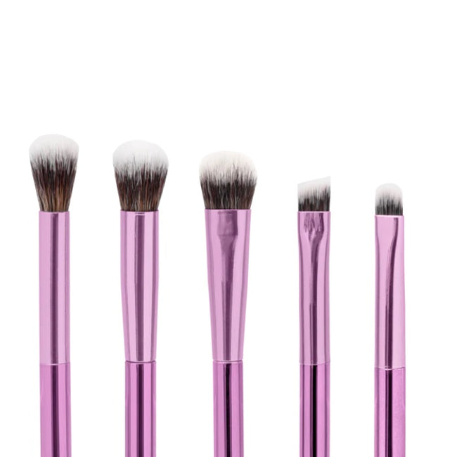 Glov Eye Brushes pędzle do makijażu oczu Purple 5szt