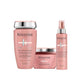 Kerastase Chroma Absolu Spring zestaw szampon do włosów 250ml + maska do włosów 200ml + spray termoochronny do włosów 150ml