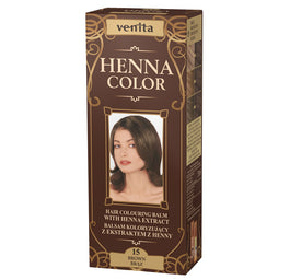 Venita Henna Color balsam koloryzujący z ekstraktem z henny 15 Brąz 75ml