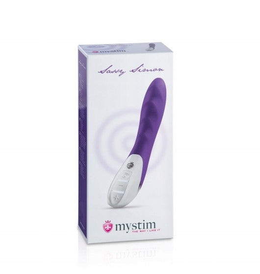 Mystim Sassy Simon Vibrator klasyczny wibrator Purple