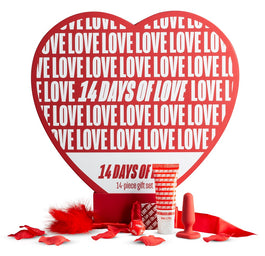 LoveBoxxx 14-Days of Love Gift Set erotyczny zestaw prezentowy z 14 gadżetami