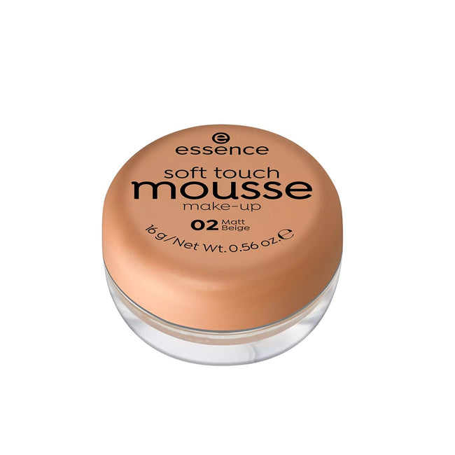 Essence Soft Touch Mousse Make-up podkład matujący w musie 02 Matt Beige 16g