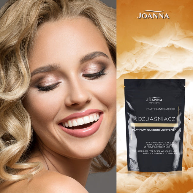Joanna Professional Platinum Classic Lightener rozjaśniacz do włosów 450g