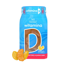 Noble Health Premium Wellness witamina D suplement diety w postaci żelek 180g