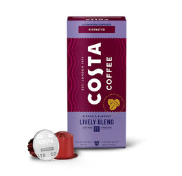 COSTA COFFEE The Lively Blend Ristretto kawa w kapsułkach 10szt.