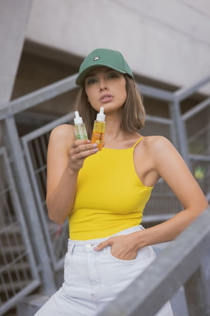 Fluff Two-Phase Face Serum booster dwufazowy do twarzy Aloes i Awokado 40ml