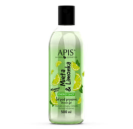 APIS Energy Shot żel pod prysznic Mięta & Limonka 500ml