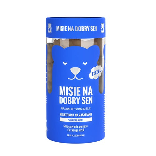 Noble Health Misie na dobry sen suplement diety w postaci żelek 300g