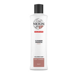 NIOXIN System 3 Cleanser Shampoo oczyszczający szampon do włosów farbowanych lekko przerzedzonych 300ml