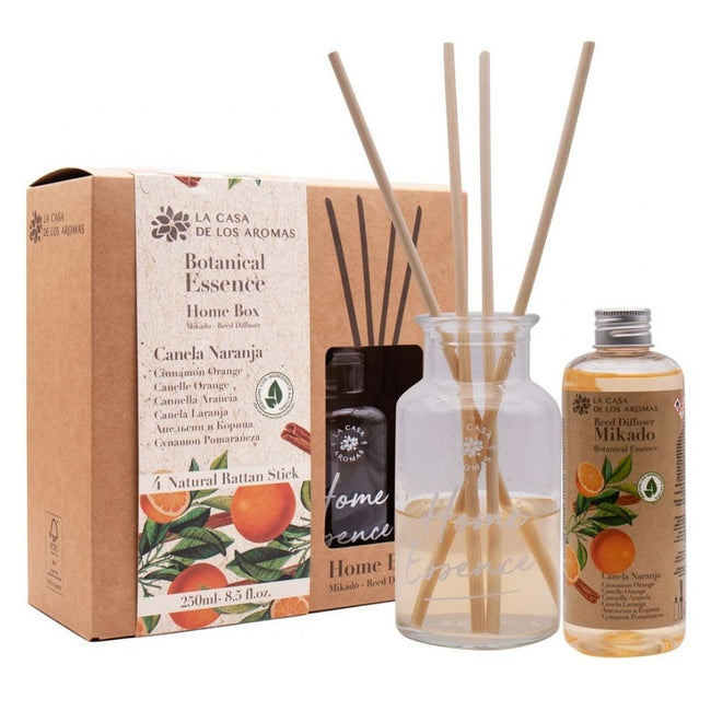 La Casa de los Aromas Botanical Essence patyczki zapachowe Cynamon-Pomarańcza 250ml