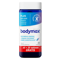 Bodymax Plus suplement diety 80 tabletek
