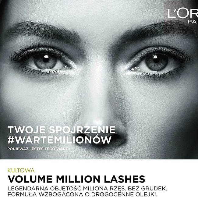 L'Oreal Paris Volume Million Lashes So Couture tusz do rzęs Black 9.5ml