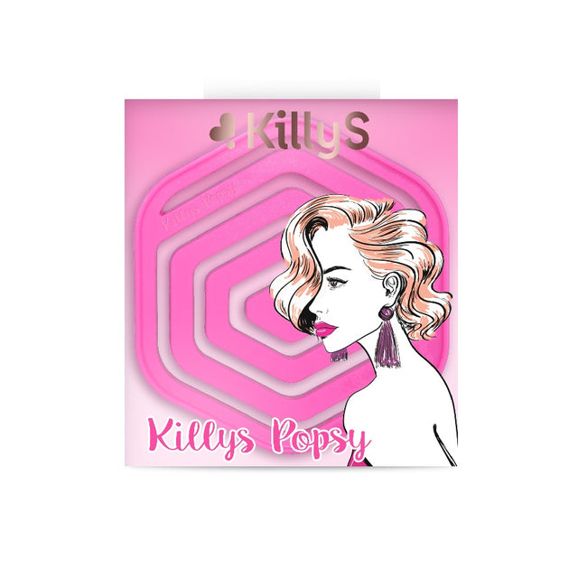 KillyS Popsy szczotka do włosów Różowa