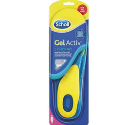 Scholl GelActiv Everyday żelowe wkładki do obuwia dla kobiet r.37-41 2szt.