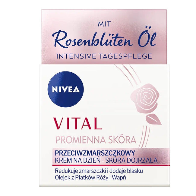 Nivea Vital Promienna Skóra przeciwzmarszczkowy krem na dzień 50ml