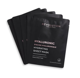 Revolution Skincare Hyaluronic Acid Hydrating Sheet Mask nawilżająca maseczka w płachcie z kwasem hialuronowym 5szt.