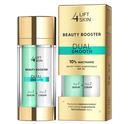Lift4Skin Beauty Booster Dual Smooth 10% Niacynamid serum + krem wygładzający SPF30+ 2x15ml