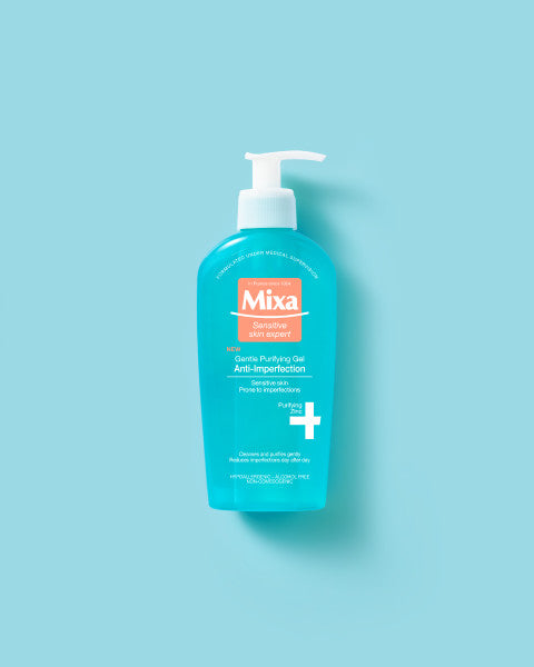MIXA Oczyszczający żel myjący bez mydła przeciw niedoskonałościom 200ml