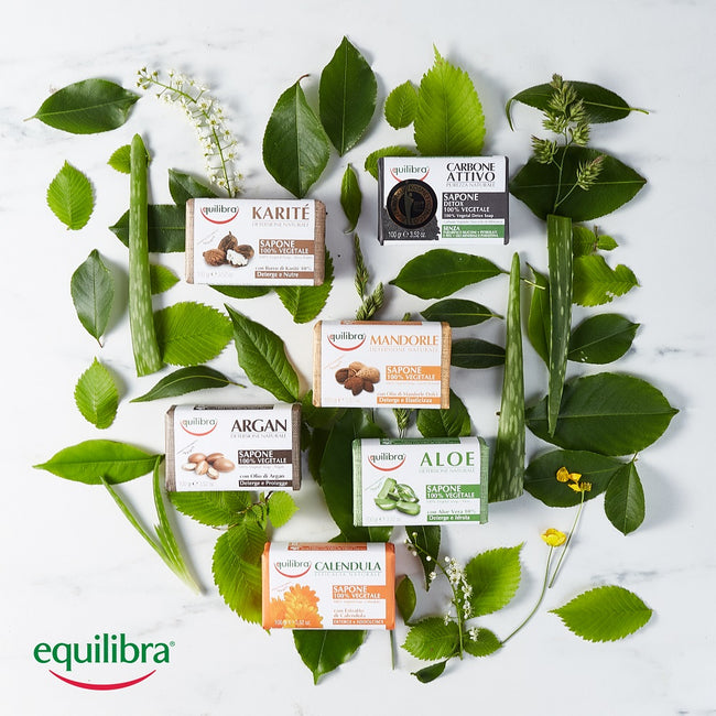 Equilibra Mandorle Soap mydło w kostce Słodkie Migdały 100g