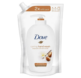 Dove Caring Hand Wash Shea Butter & Warm Vanilla pielęgnujące mydło w płynie zapas 500ml
