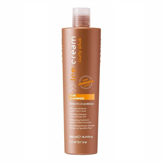 Inebrya Ice Cream Curly Plus Shampoo nawilżający szampon do włosów kręconych i falowanych 300ml