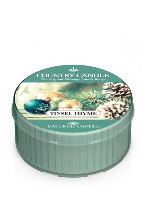 Country Candle Daylight świeczka zapachowa Tinsel Thyme 35g