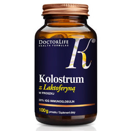 Doctor Life Kolostrum z Laktoferyną suplement diety 100g