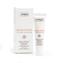 Ziaja Anno D'oro Lifting Solution 40+ serum aktywnie liftingujące pod oczy i na okolice ust 30ml