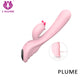 S-HANDE Plume wibrator typu króliczek z 9 trybami wibracji Light Pink