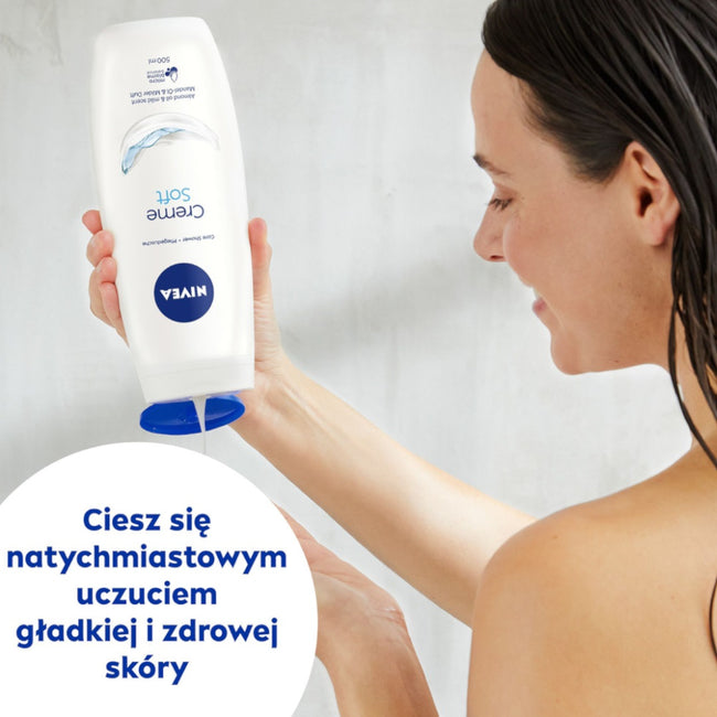 Nivea Creme Soft Care Shower pielęgnujący żel pod prysznic 500ml