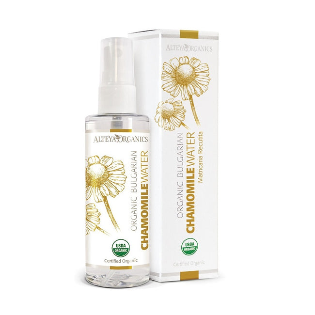 Alteya Organic Bulgarian Chamomile Water organiczna woda rumiankowa w sprayu 100ml